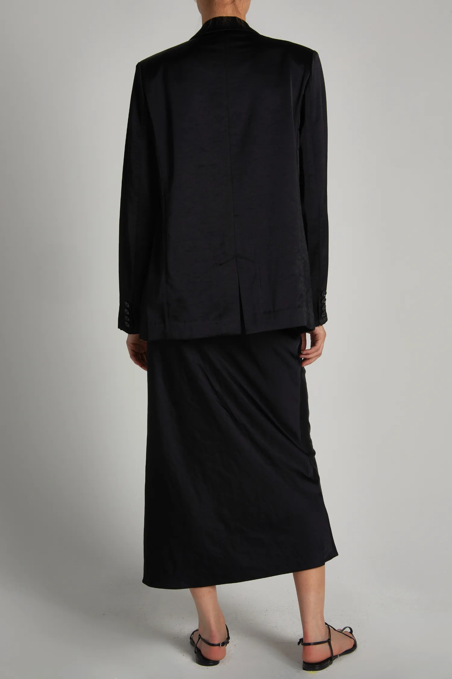 Adalee Charmeuse Blazer
