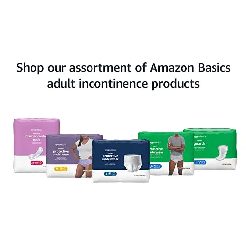 Amazon Basics Incontinence Underwear for Men, Maximum Absorbency, Extra Large, 48 Count, 3 Packs of 16 (Previously Solimo)