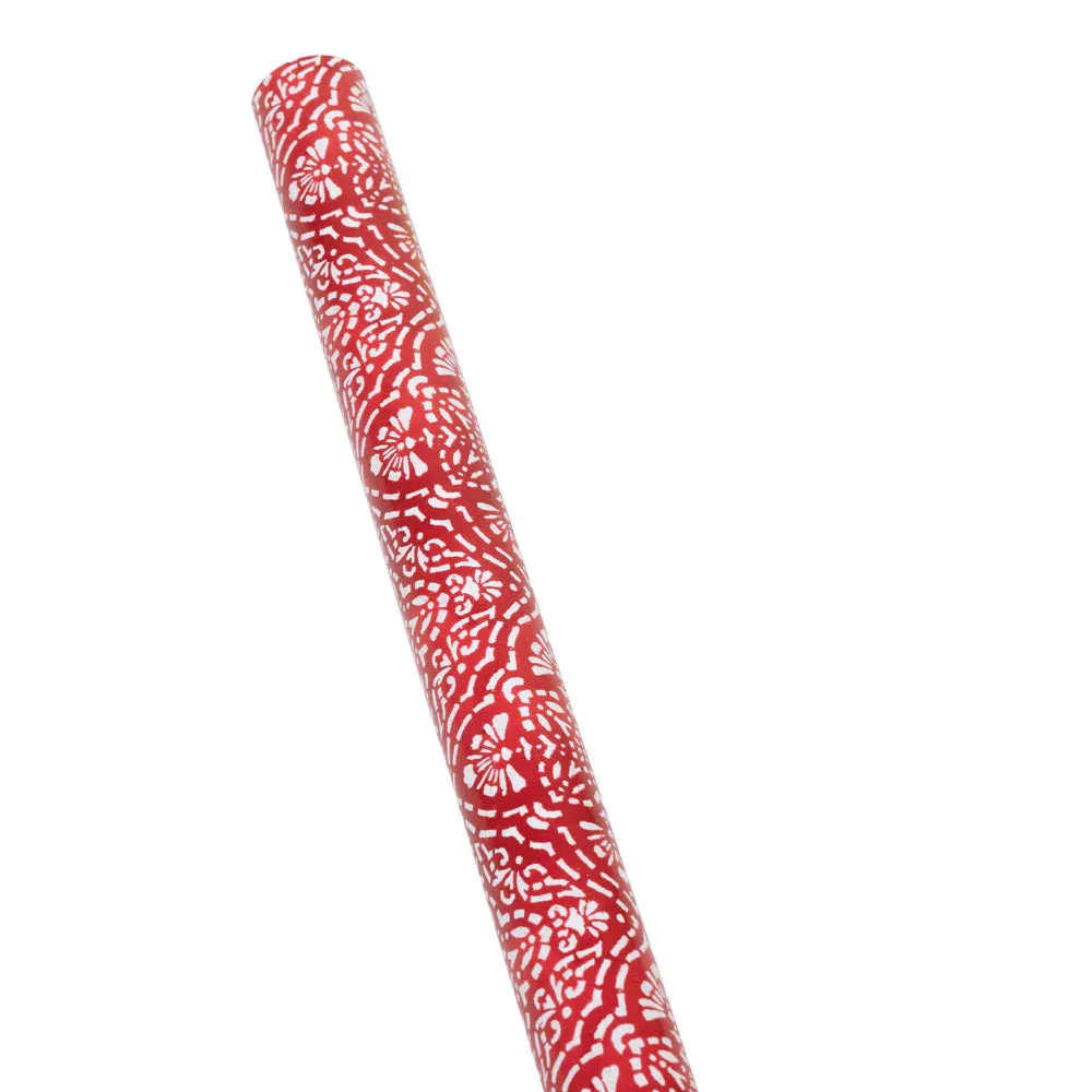 Annika Red/White Gift Wrap Roll