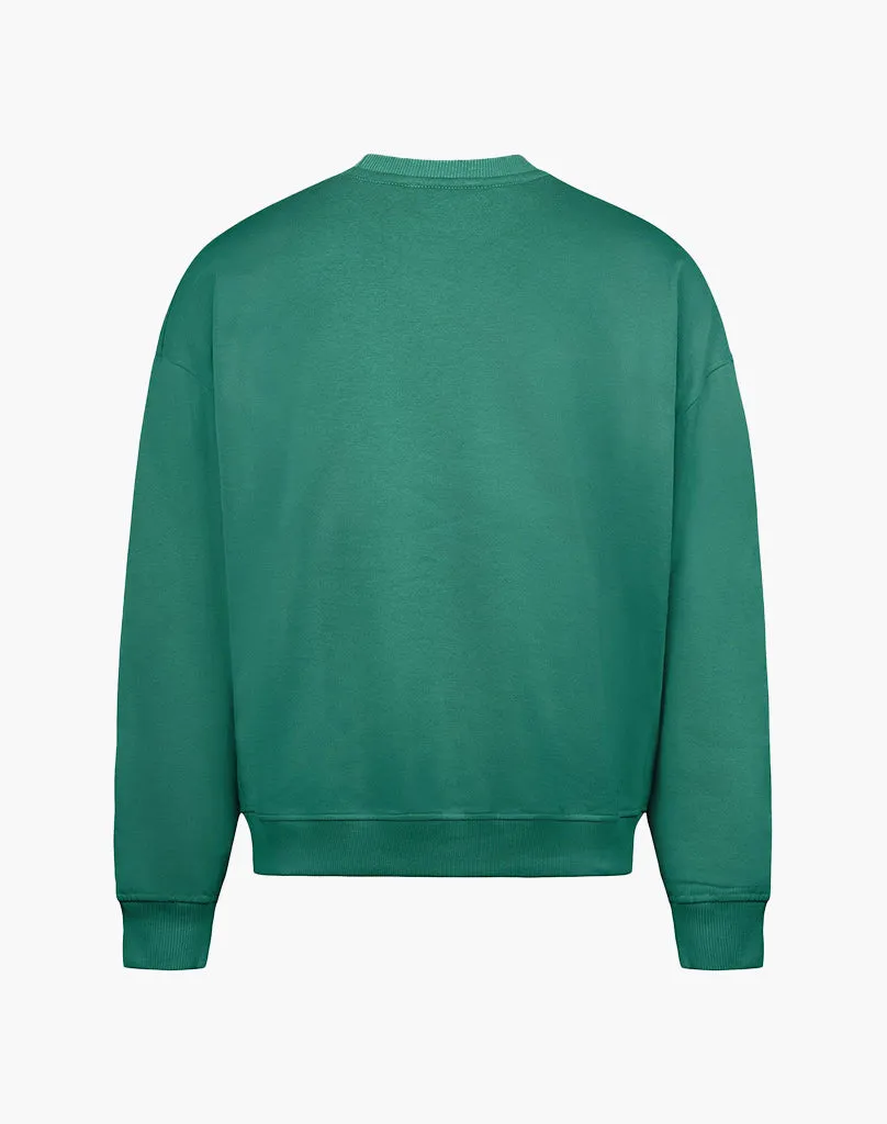 BASIC SWEATER (GREEN)
