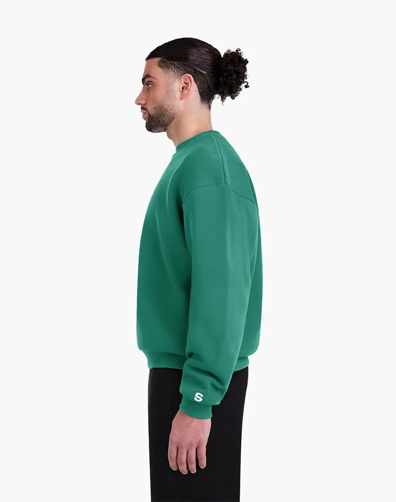 BASIC SWEATER (GREEN)