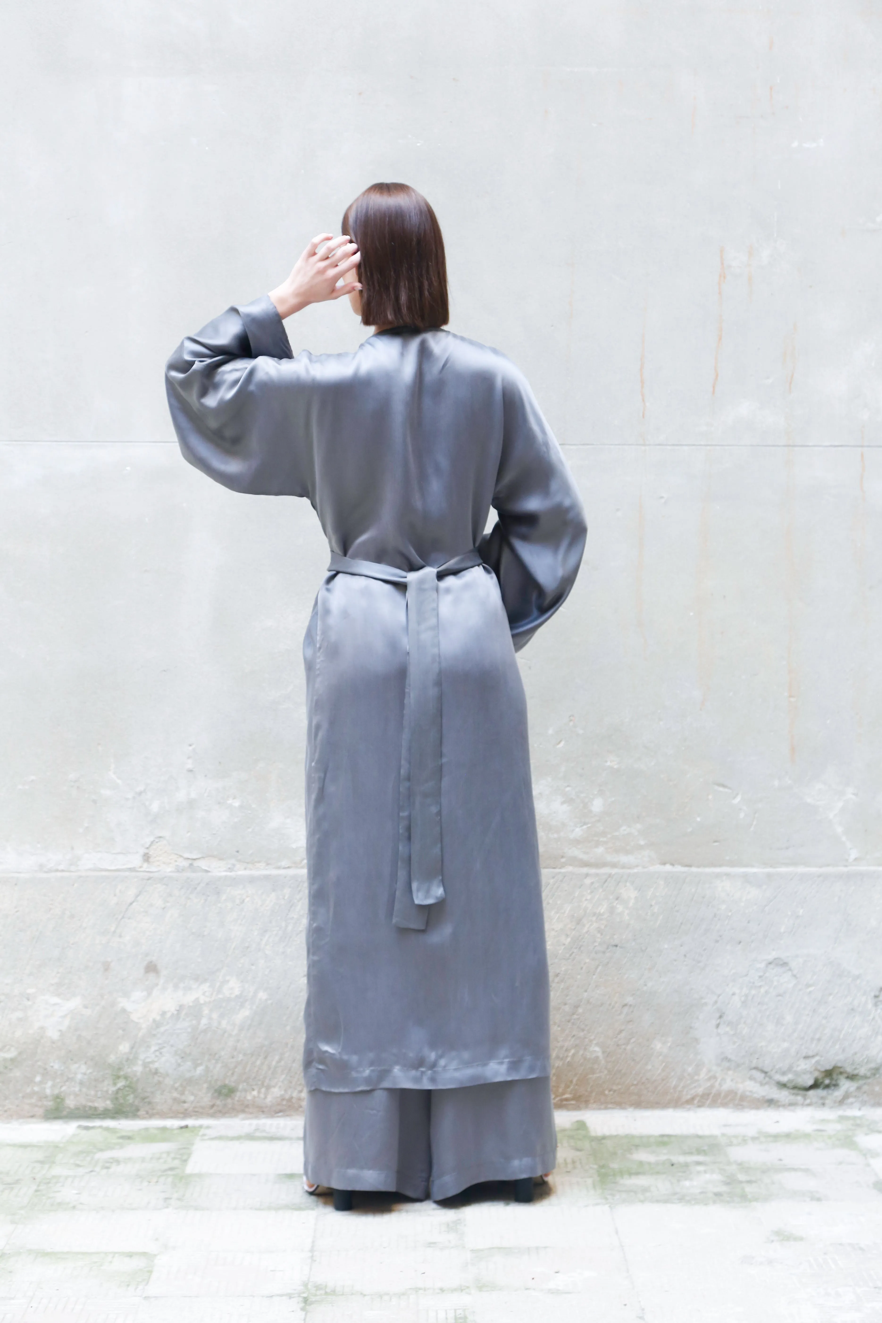 Bemberg Kimono Wrap Dress