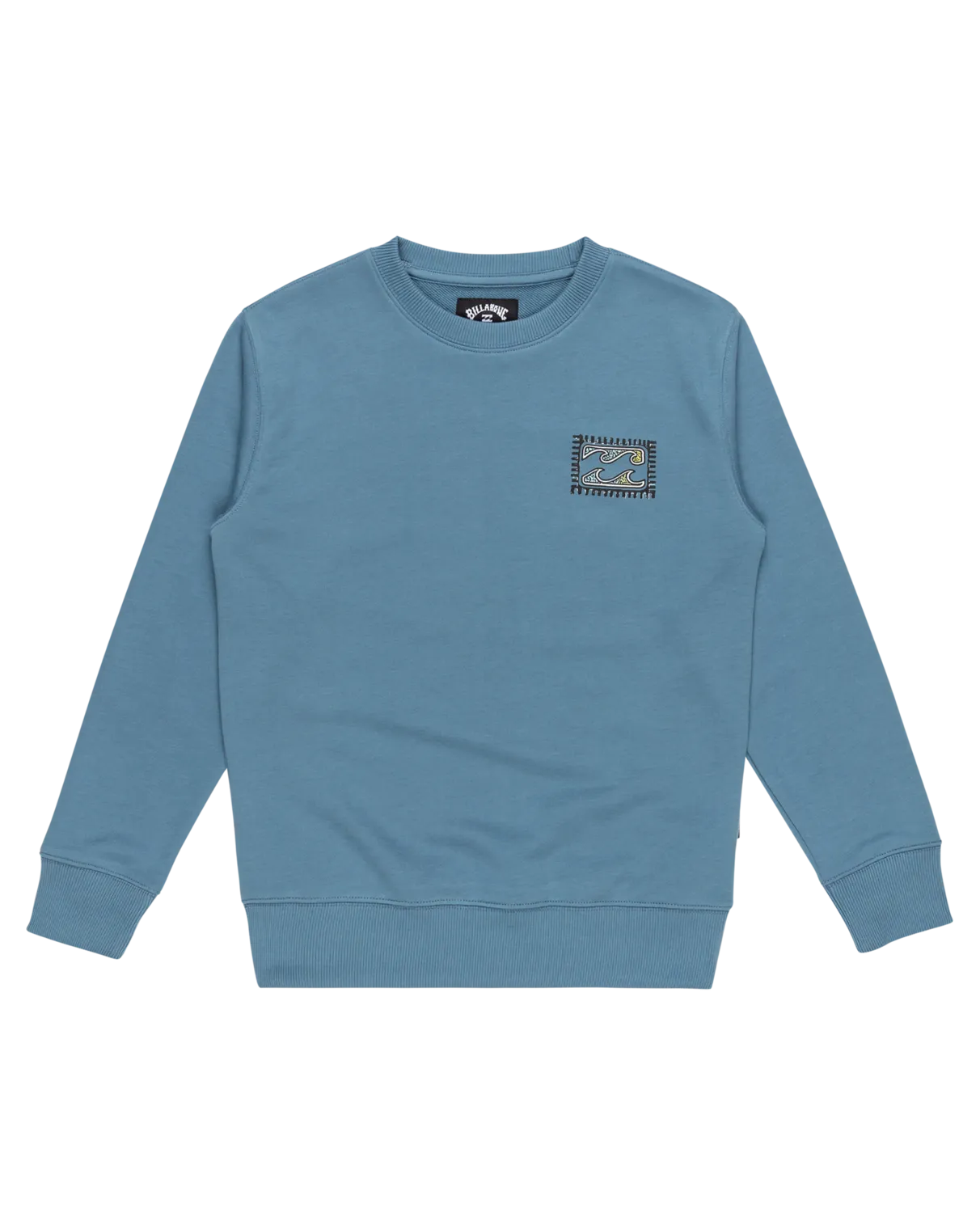 Boys Foundation Crew Sweatshirt in Glacier Blue