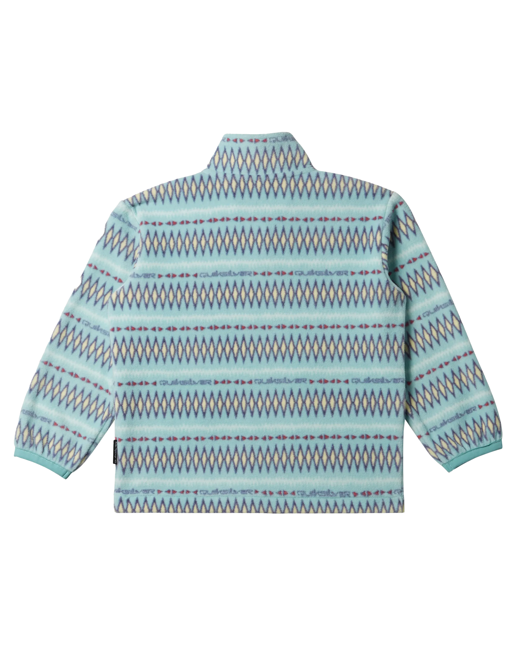 Boys Heritage Zipped Sherpa Fleece Sweatshirt in Marine Blue