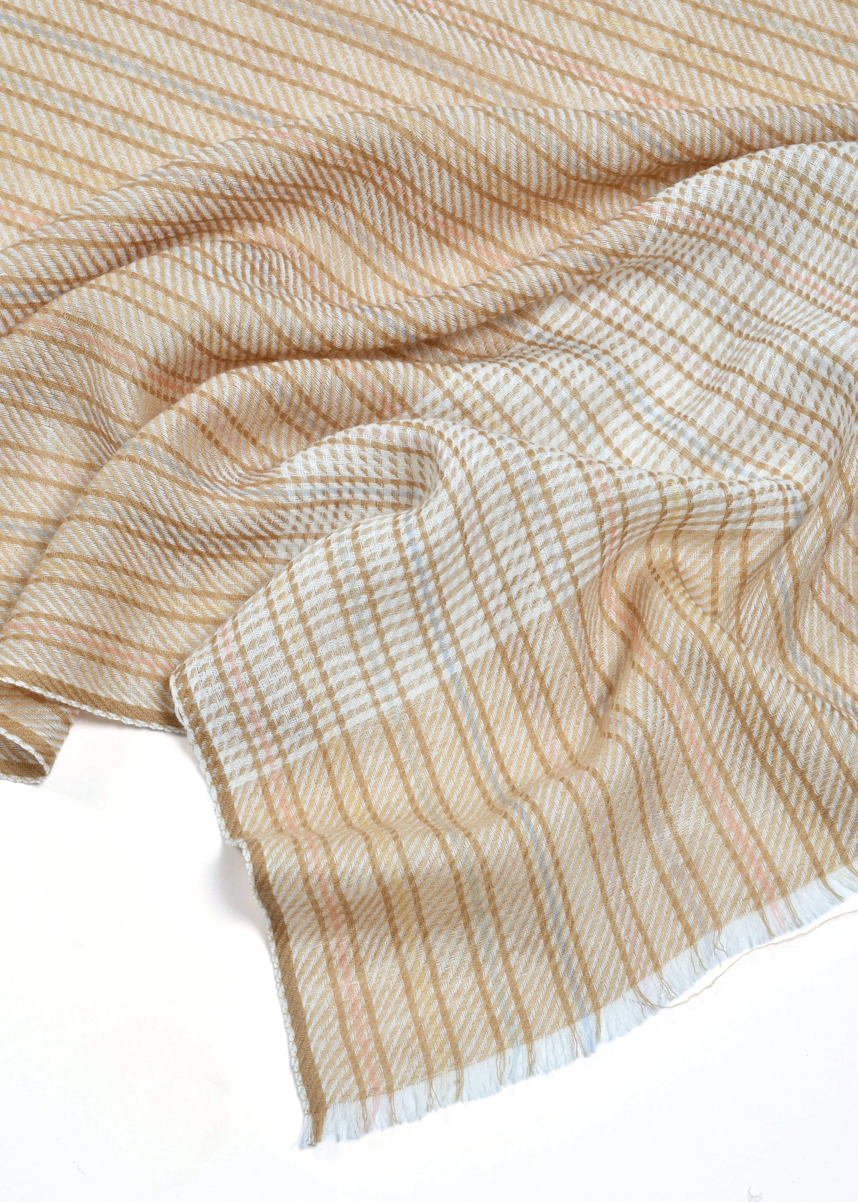 Broken Twill Stripe in Merino