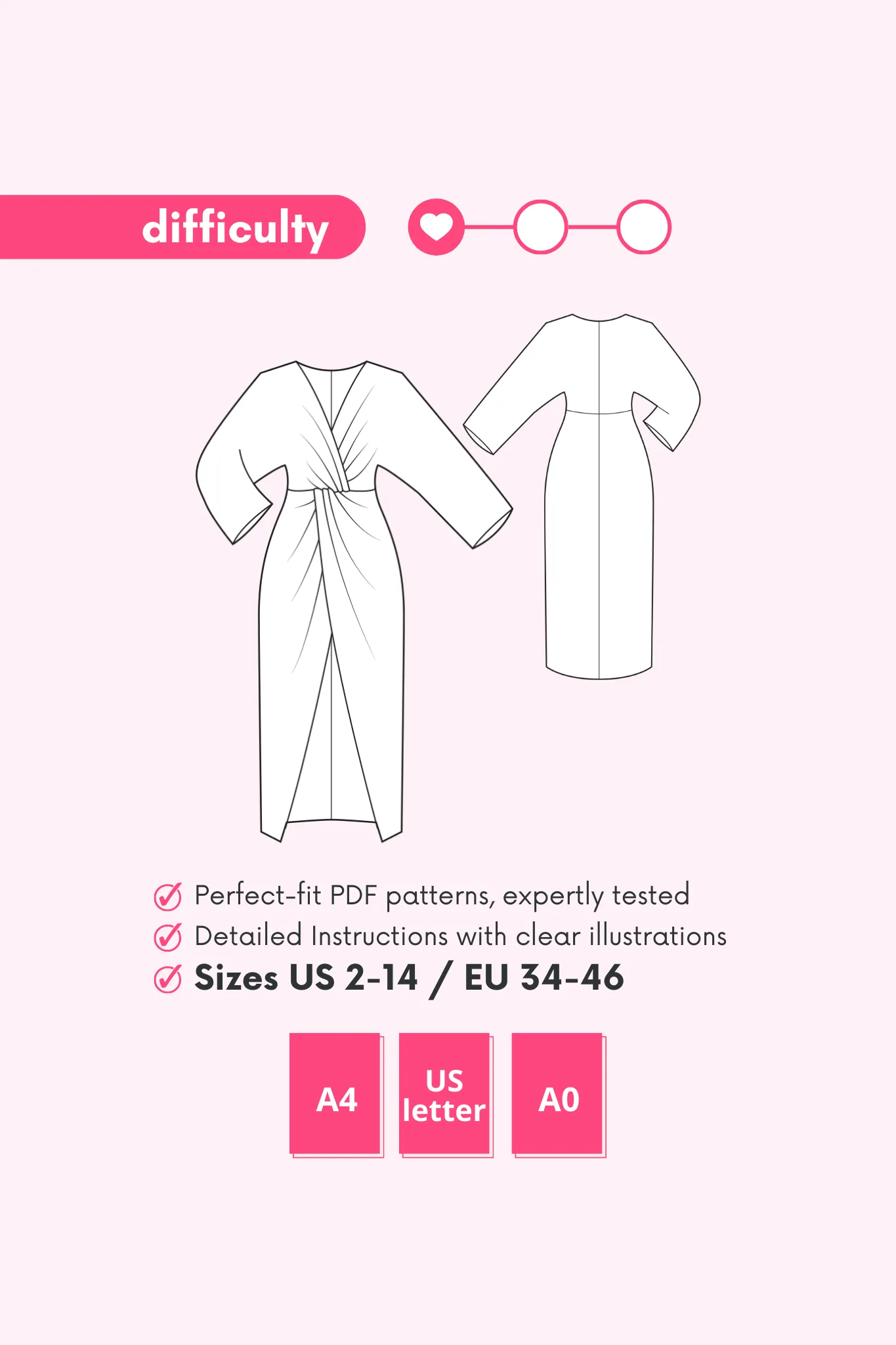 CARLA - Formal Dress Pattern