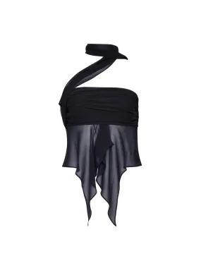 Chiffon Wrap Around Top