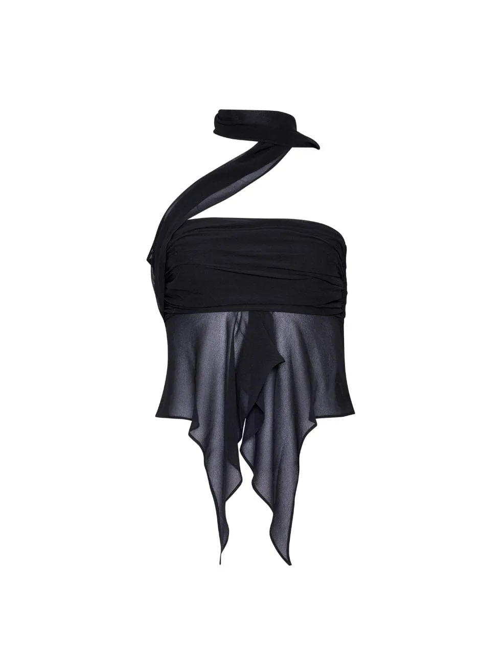 Chiffon Wrap Around Top