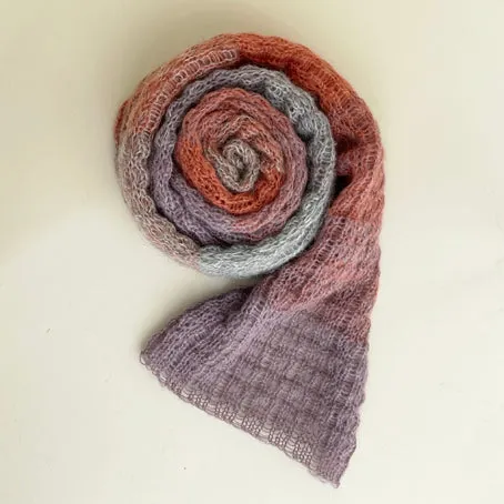 Cosy mohair wrap/scarf - 6