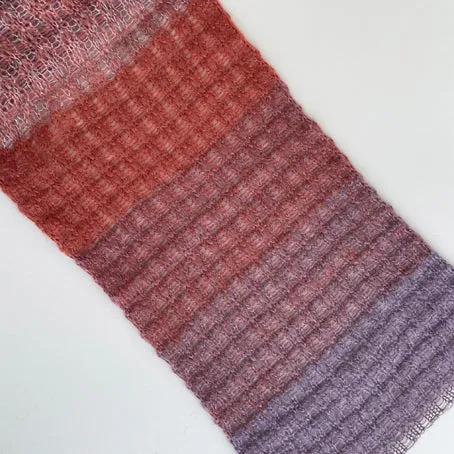 Cosy mohair wrap/scarf - 6