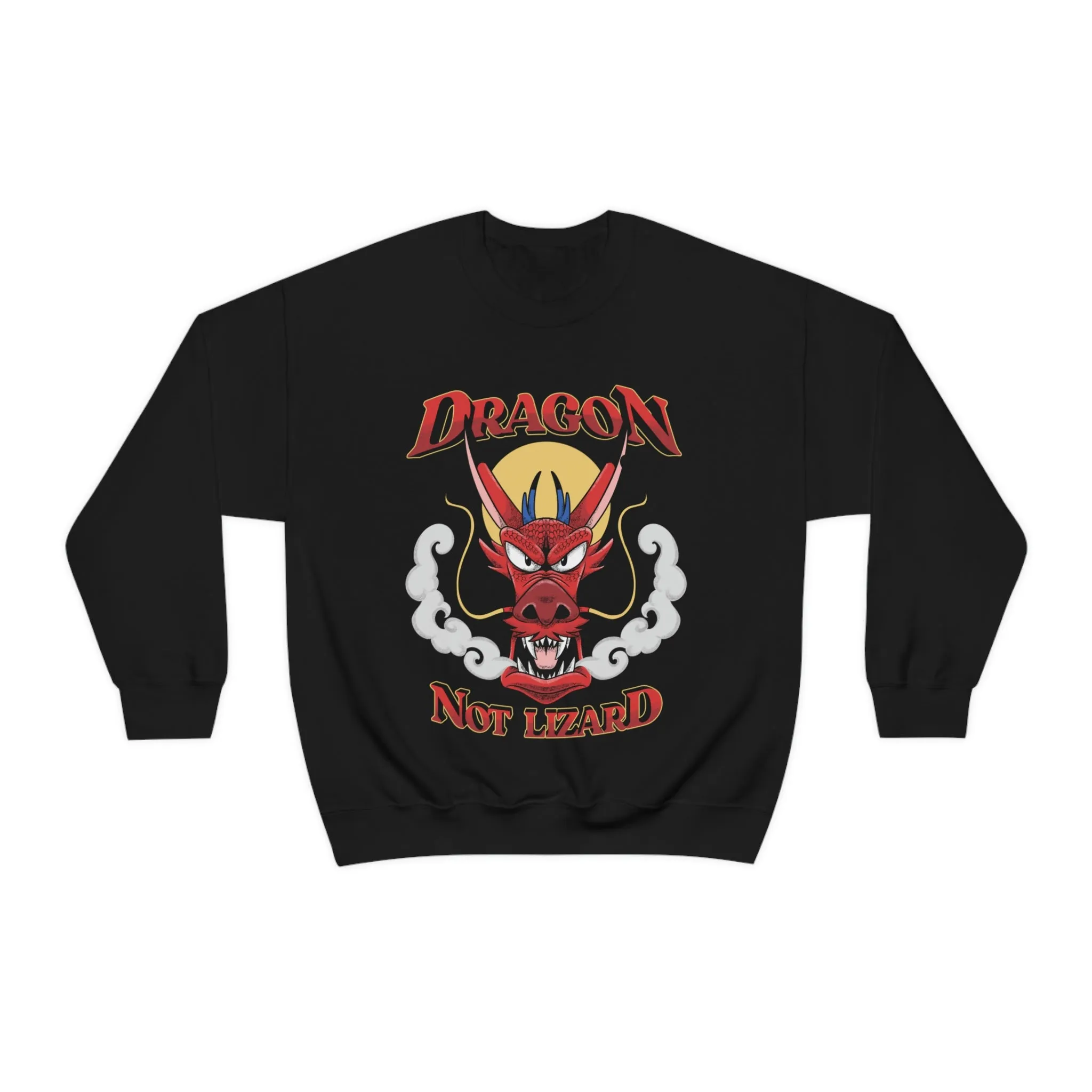Dragon Not Lizard Mushu Mulan Inspired Sweatshirt