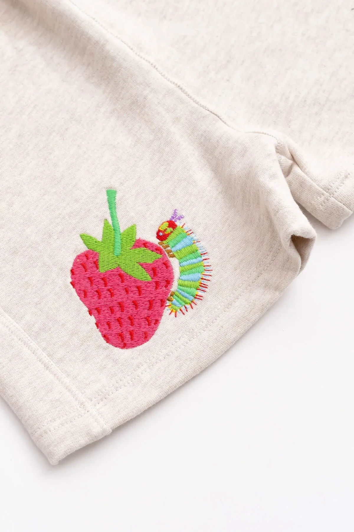 Embroidered Sweatshirt Sweat Short Bundle_The Very Hungry Caterpillar
