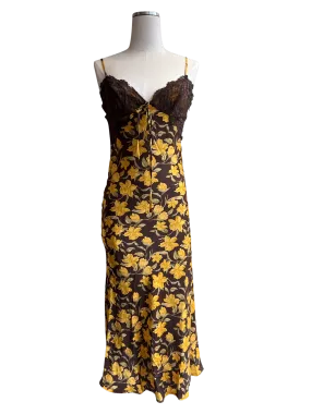 Golden Garden Maxi Dress