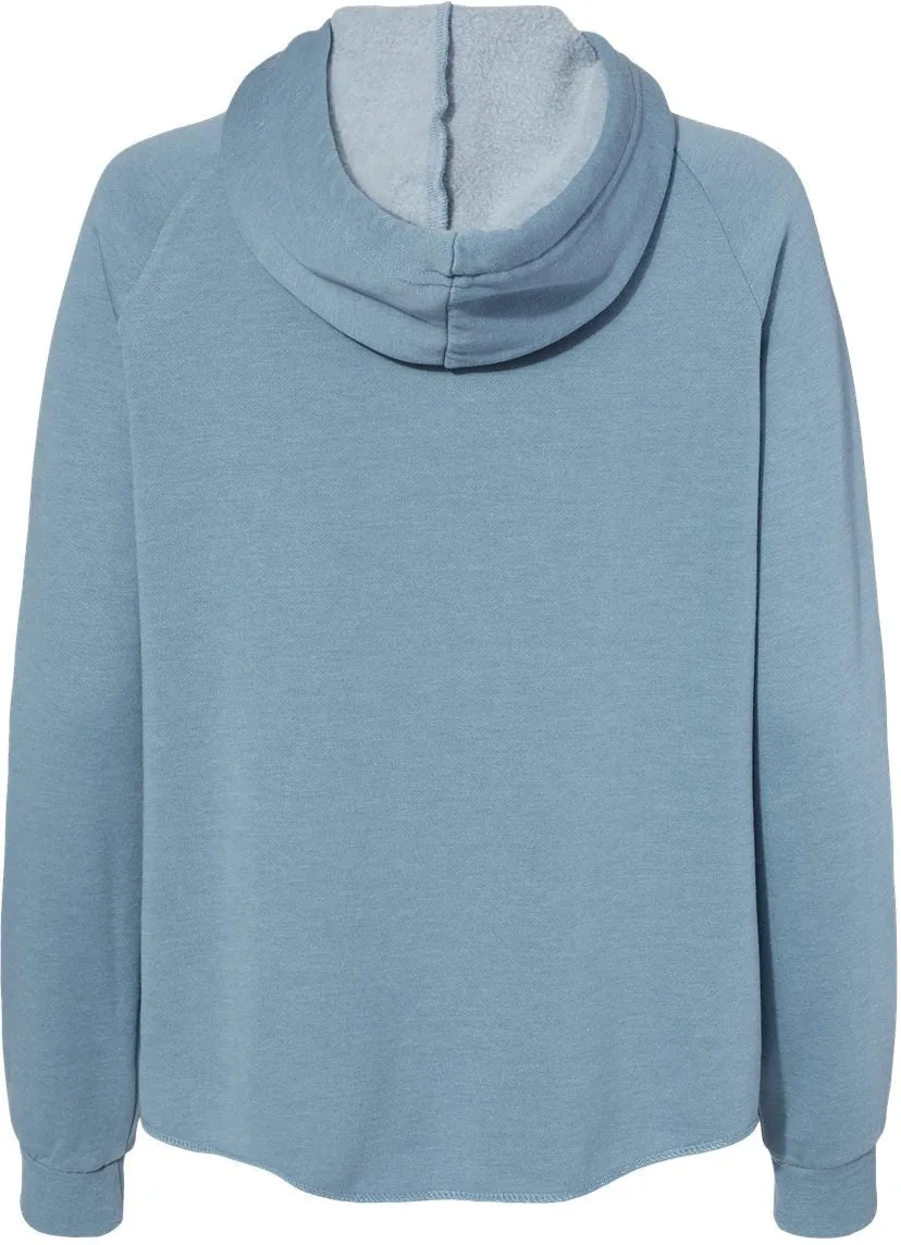Independent Trading Co. Ladies California Wave Wash Full-Zip Hooded Sweatshirt 