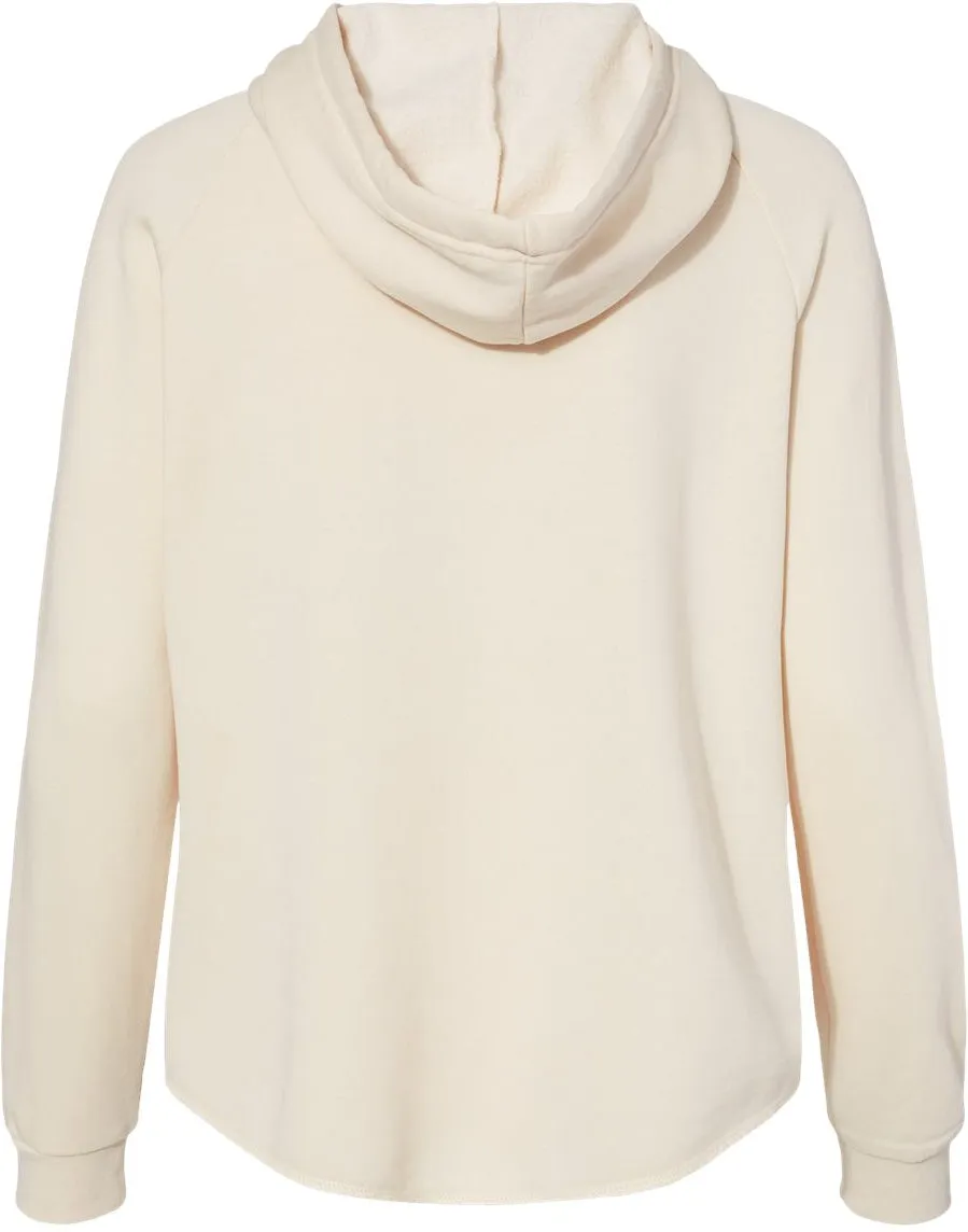 Independent Trading Co. Ladies California Wave Wash Full-Zip Hooded Sweatshirt 