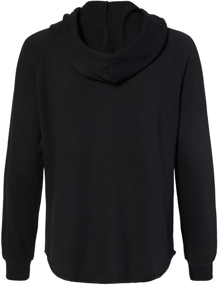 Independent Trading Co. Ladies California Wave Wash Full-Zip Hooded Sweatshirt 