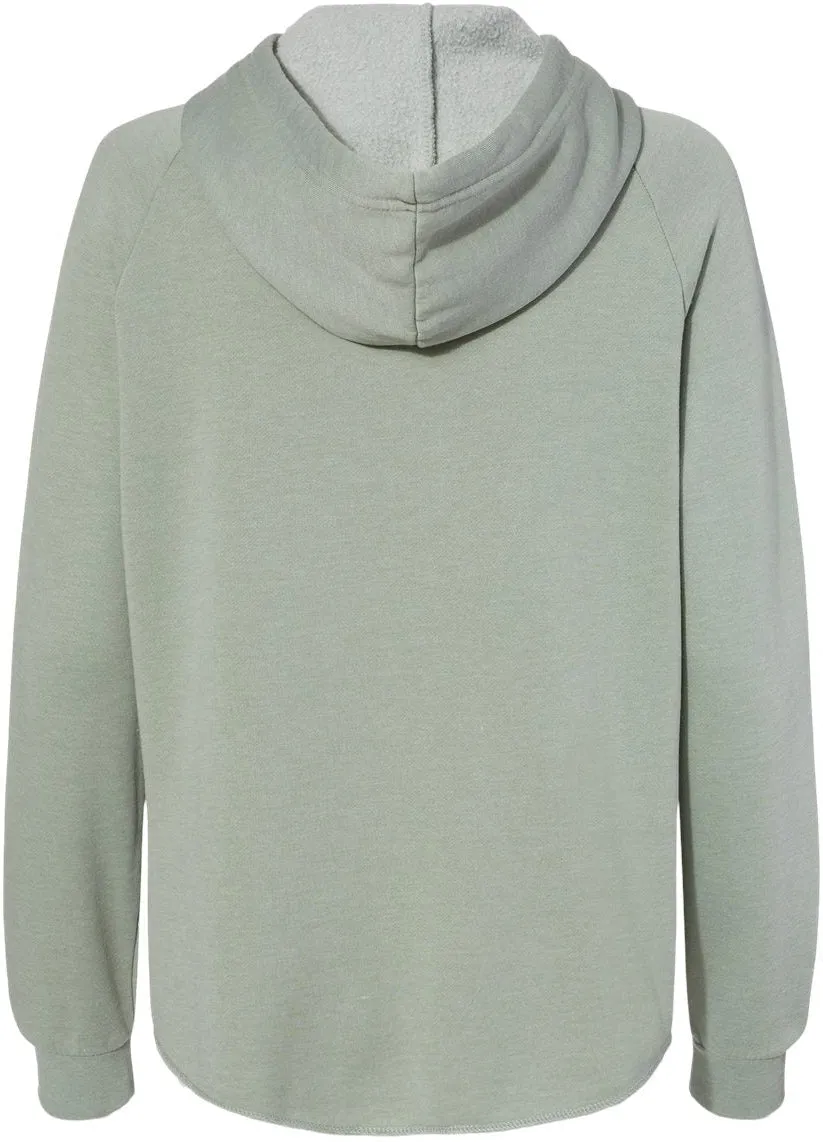 Independent Trading Co. Ladies California Wave Wash Full-Zip Hooded Sweatshirt 