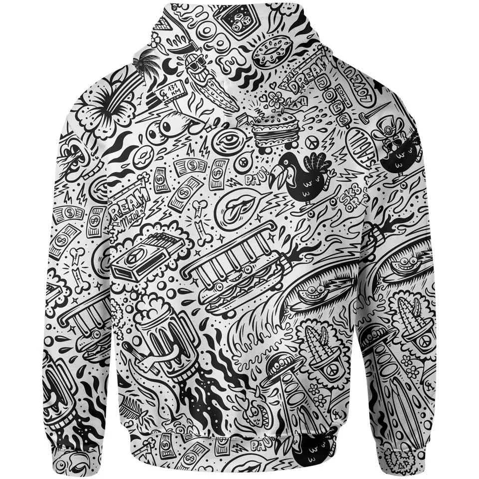 Joe Doodle Pullover Hoodie