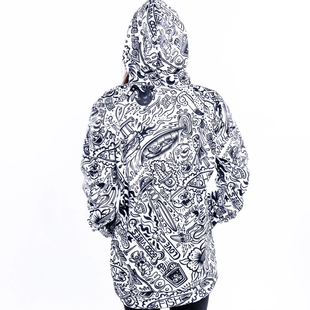 Joe Doodle Pullover Hoodie