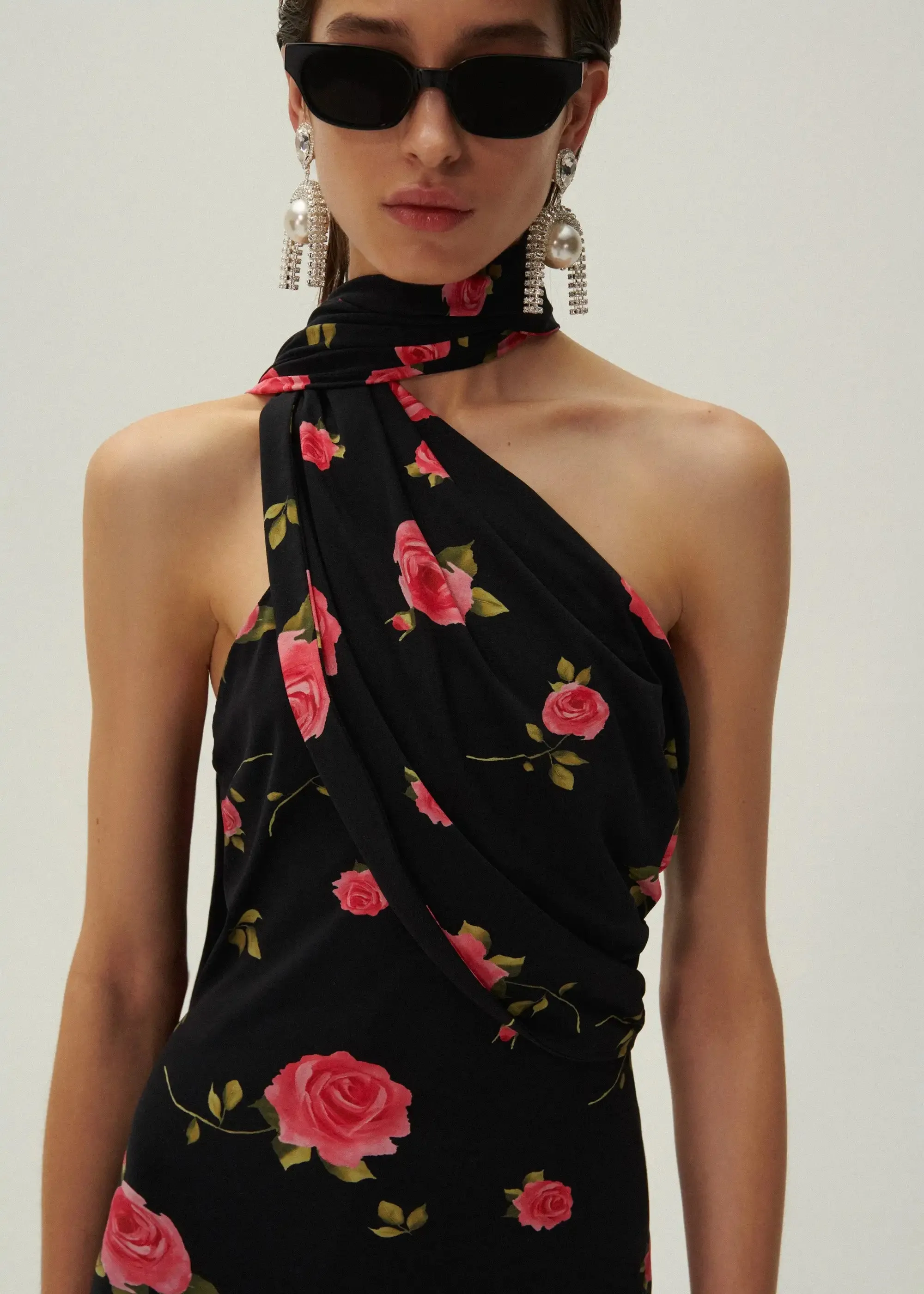 Magda Butrym Wrap Maxi Dress