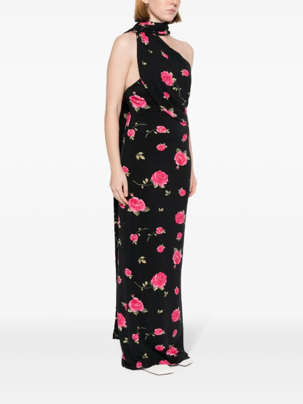 Magda Butrym Wrap Maxi Dress