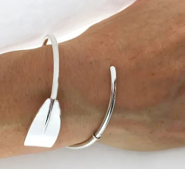 Medium Oar Wrap Rowing Bracelet by Rubini Jewelers