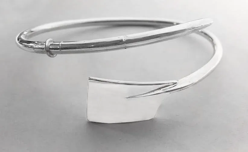 Medium Oar Wrap Rowing Bracelet by Rubini Jewelers