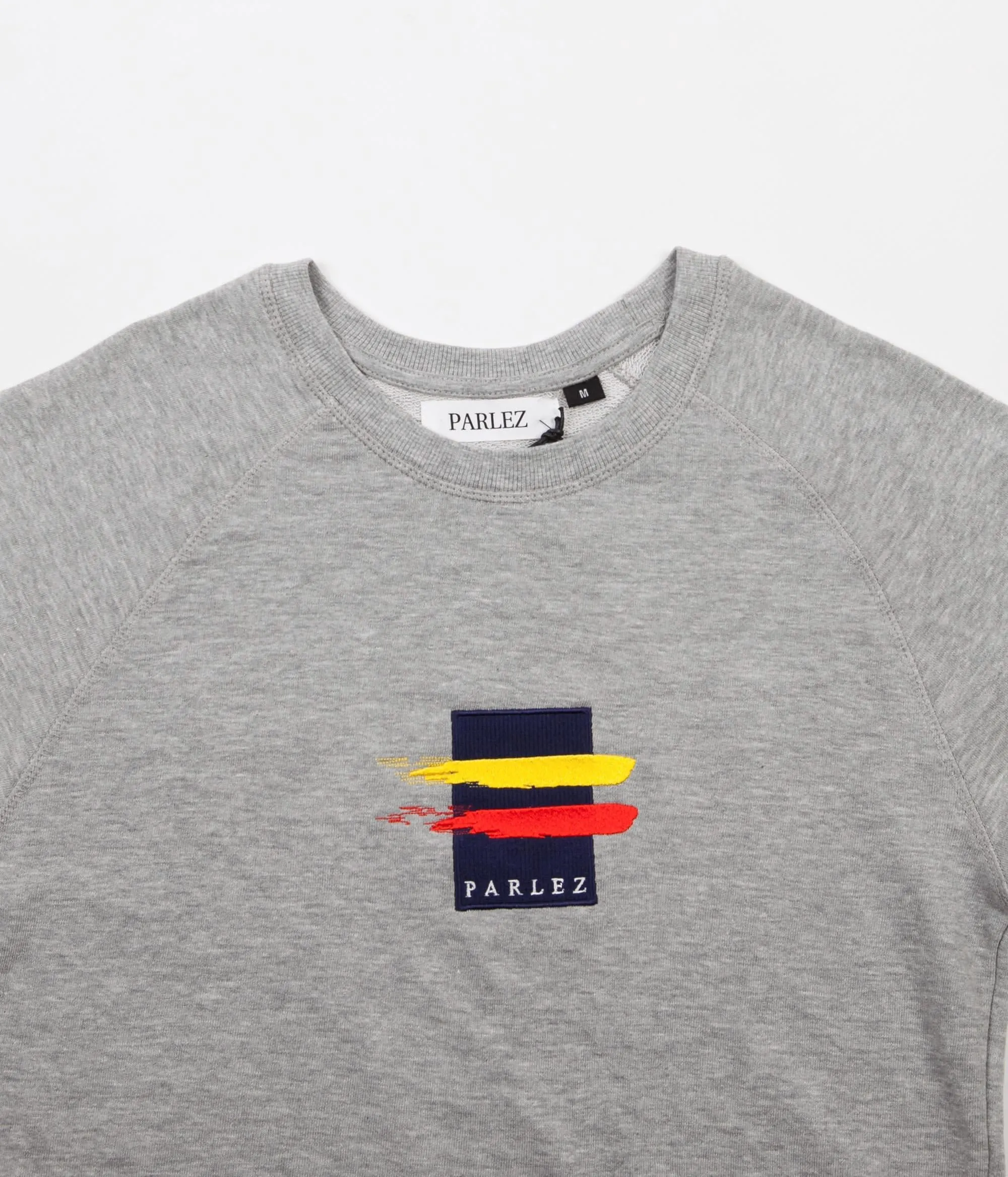 Parlez Stripe Crewneck Sweatshirt - Heather
