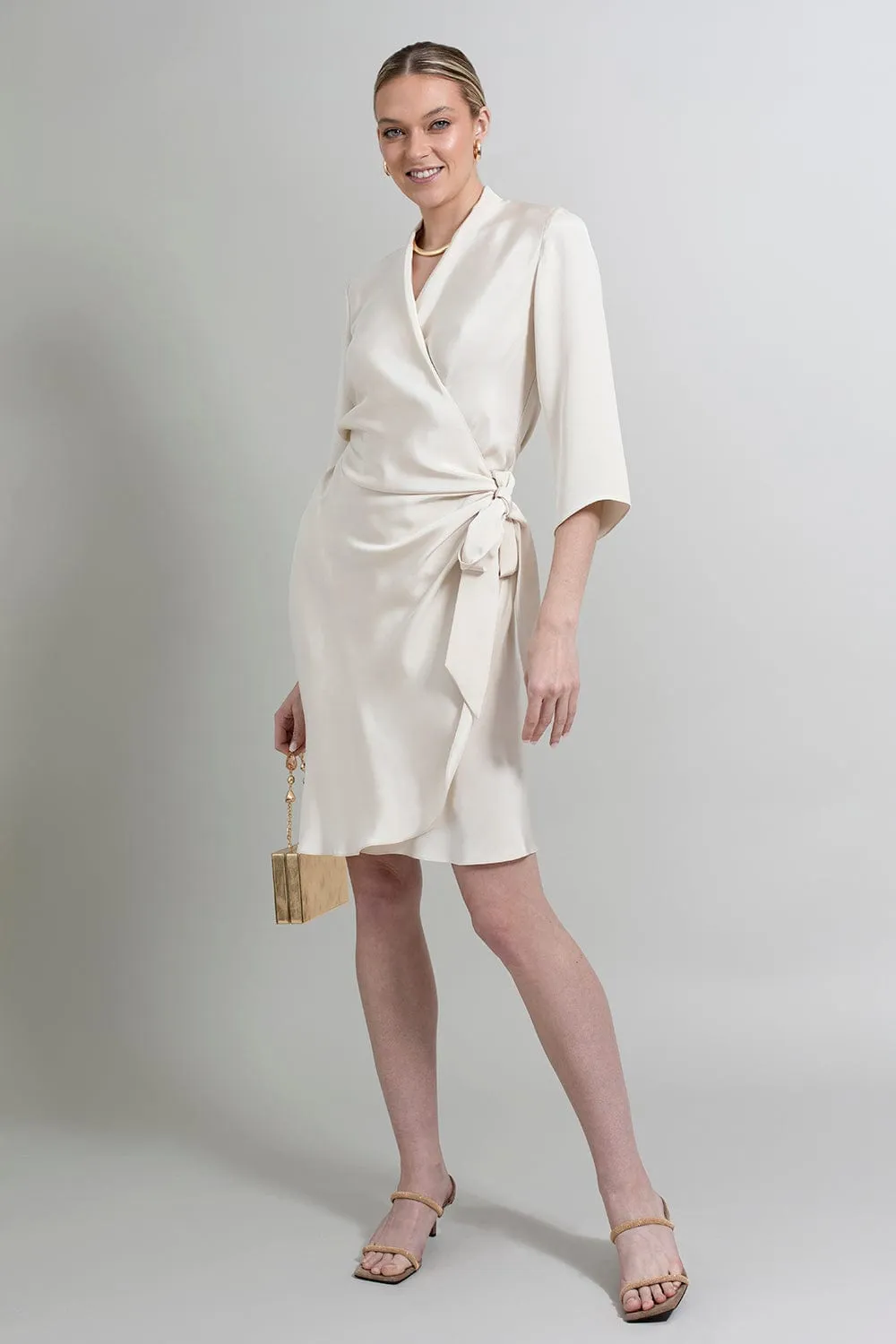 Sleeve Yard Dress - Cream