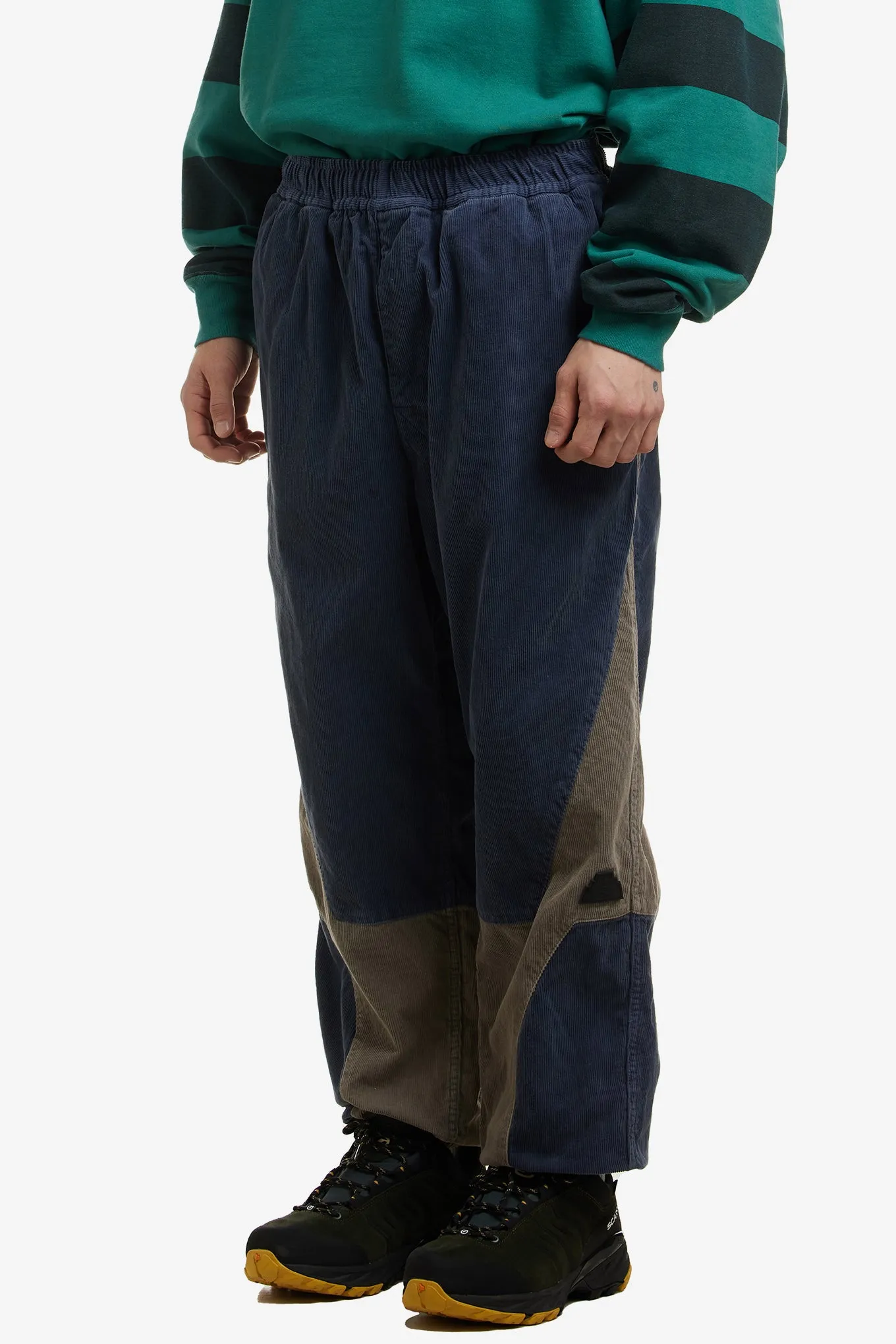 SOLID SEAM CORD BEACH PANTS