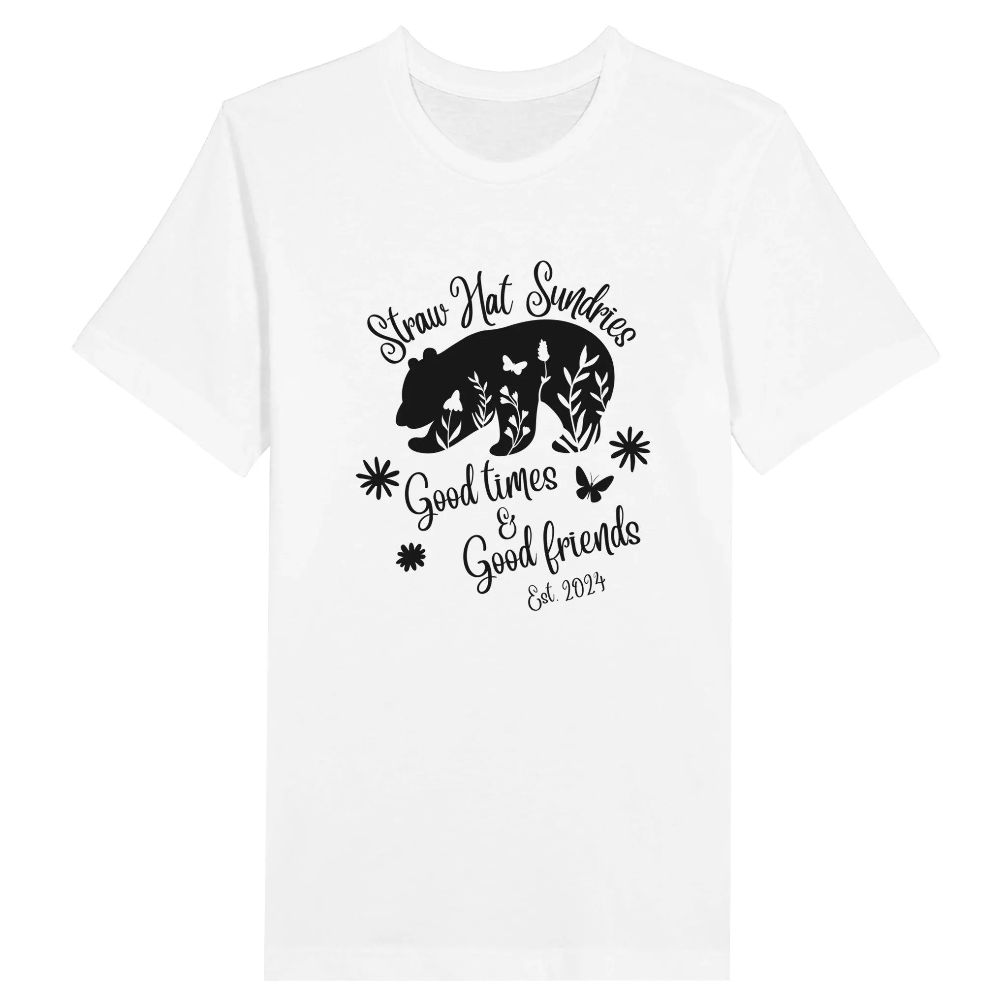 Straw Hat Sundries Bear Unisex Crewneck T-shirt