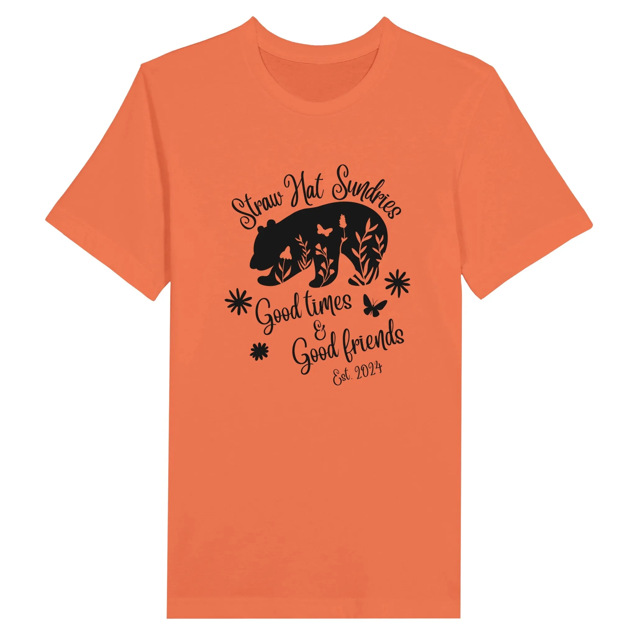 Straw Hat Sundries Bear Unisex Crewneck T-shirt