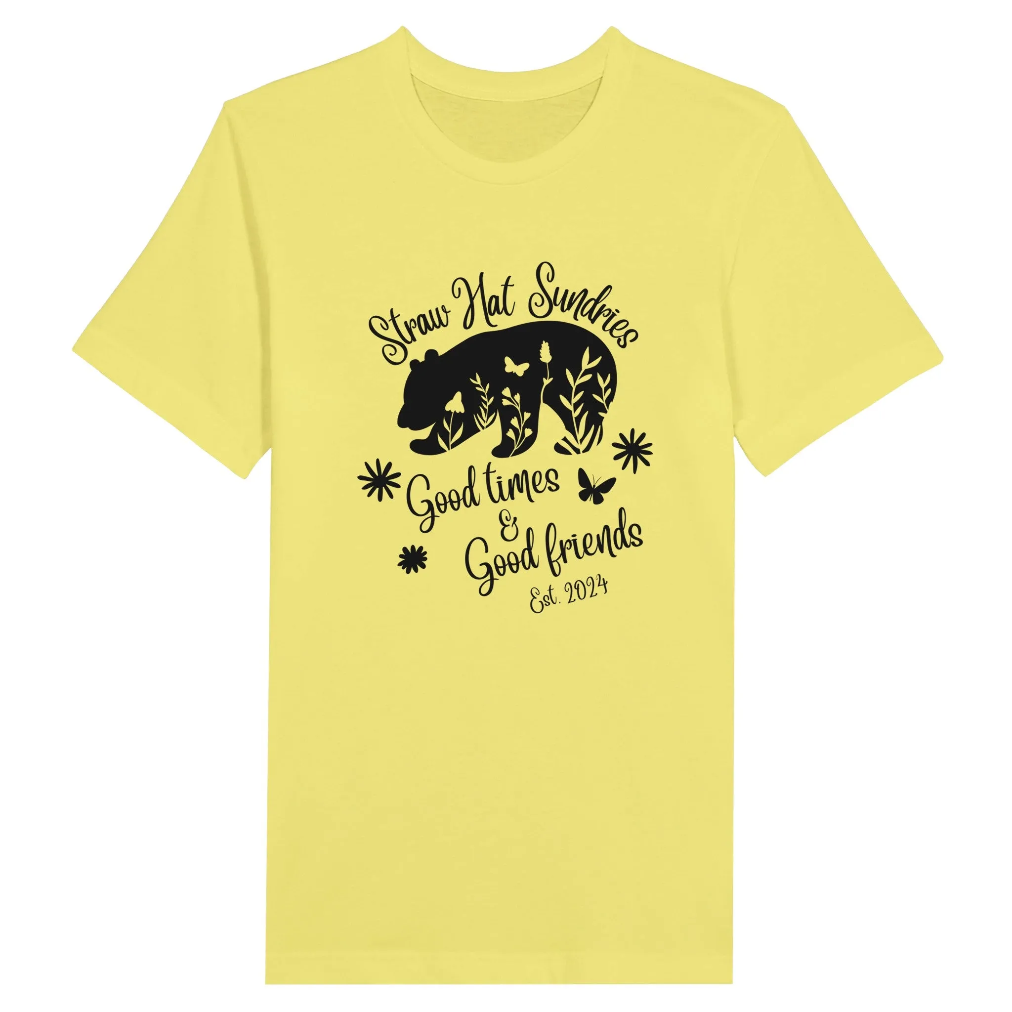 Straw Hat Sundries Bear Unisex Crewneck T-shirt