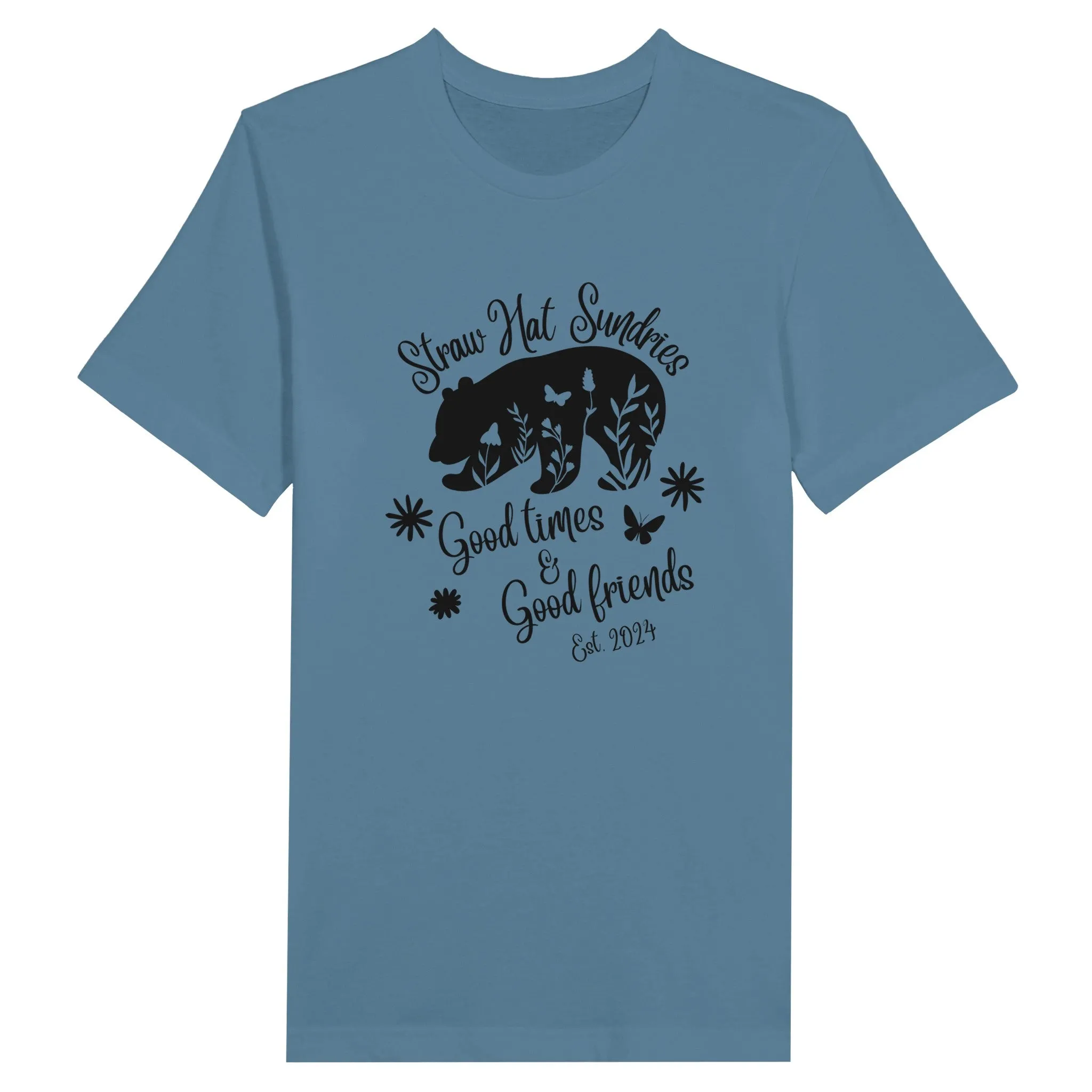 Straw Hat Sundries Bear Unisex Crewneck T-shirt