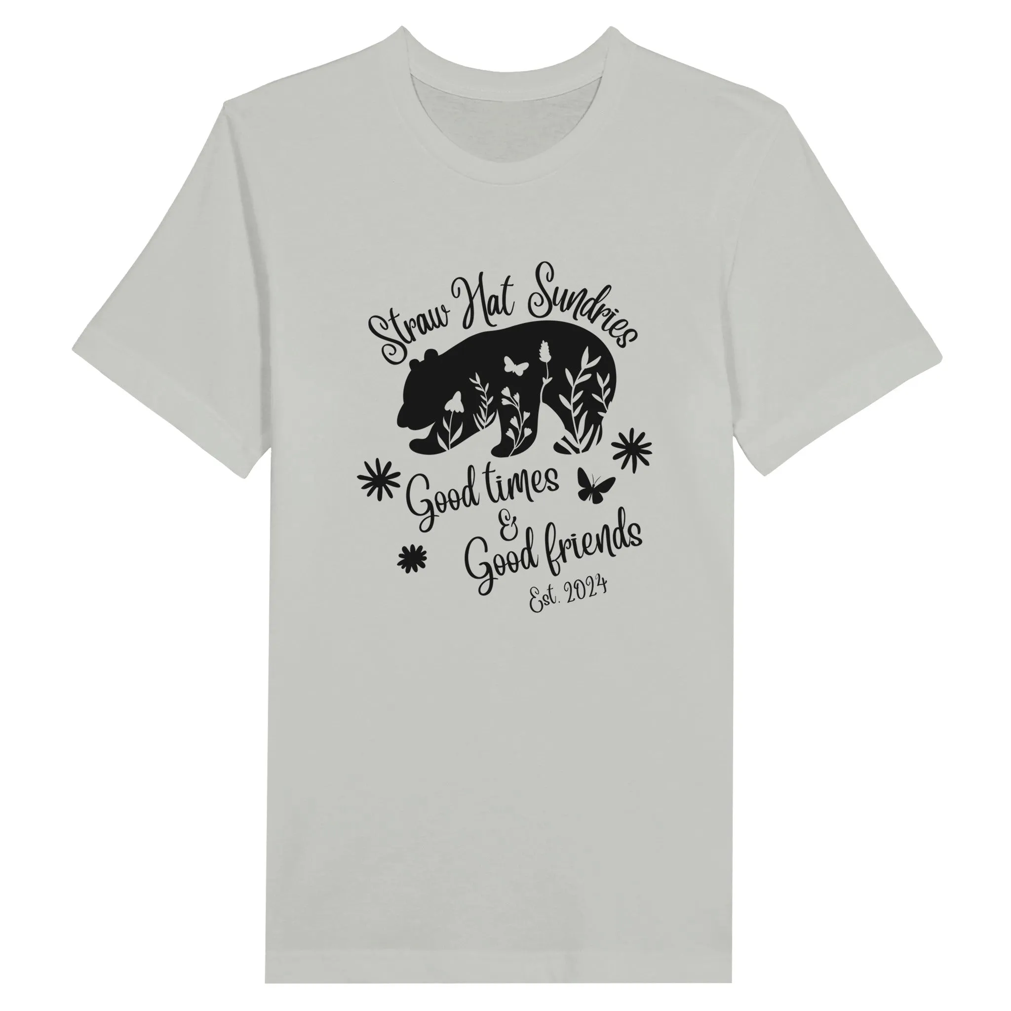 Straw Hat Sundries Bear Unisex Crewneck T-shirt