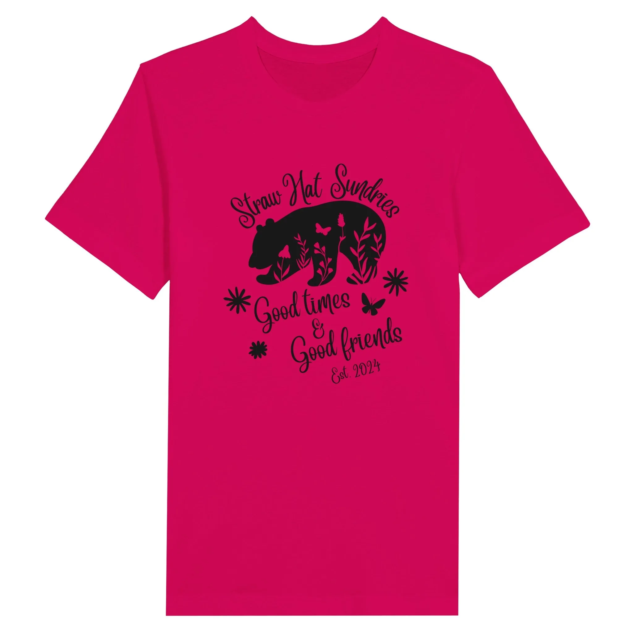 Straw Hat Sundries Bear Unisex Crewneck T-shirt