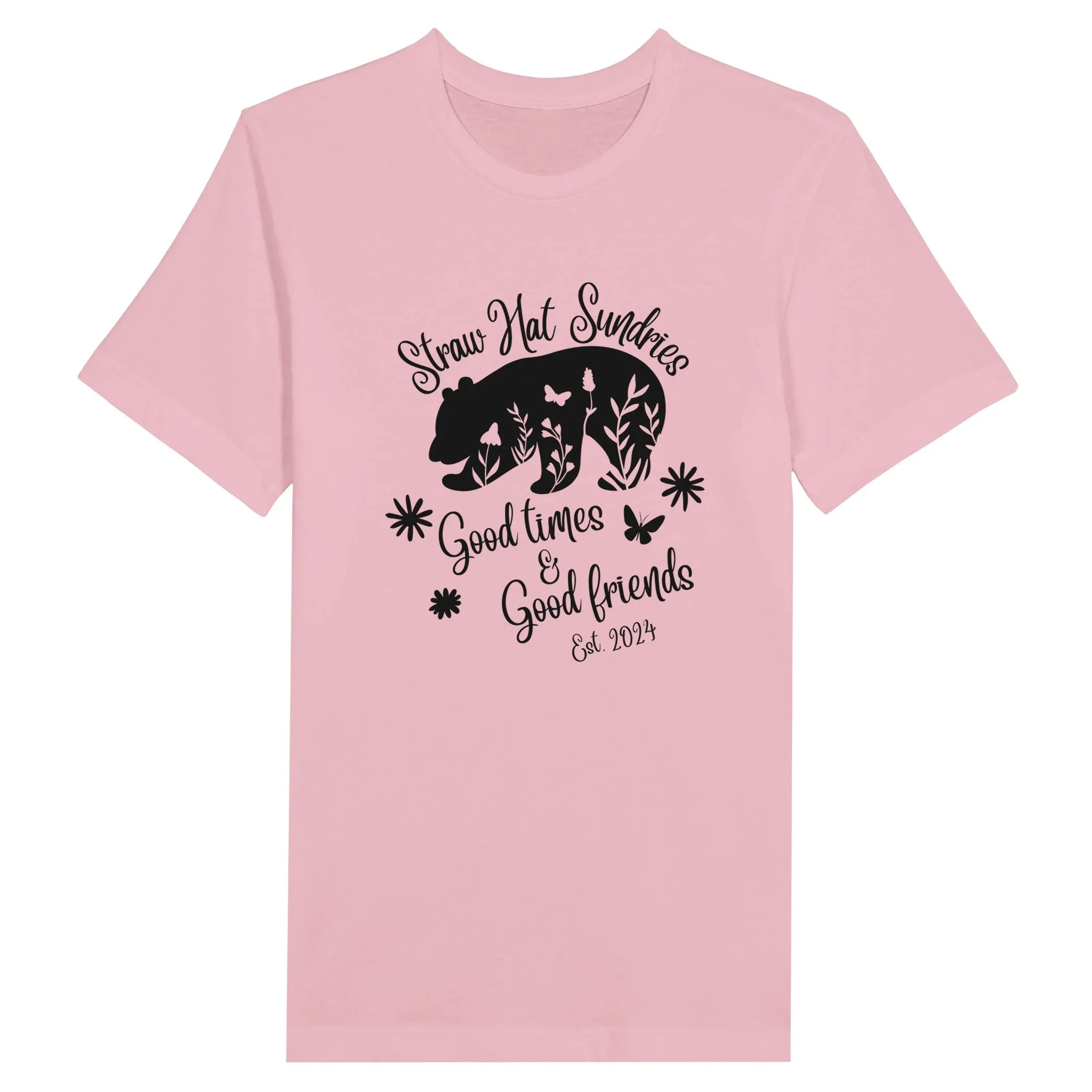 Straw Hat Sundries Bear Unisex Crewneck T-shirt