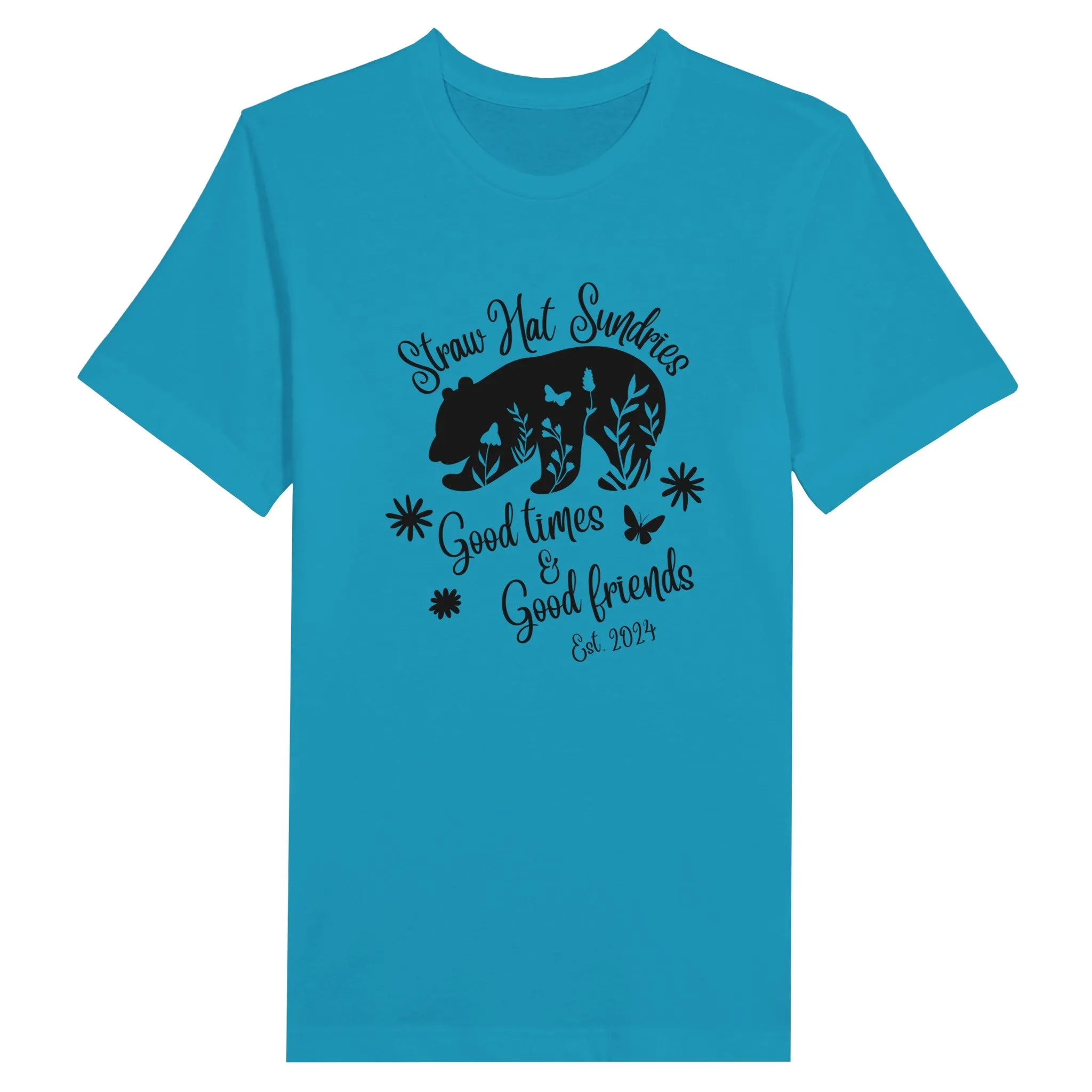 Straw Hat Sundries Bear Unisex Crewneck T-shirt