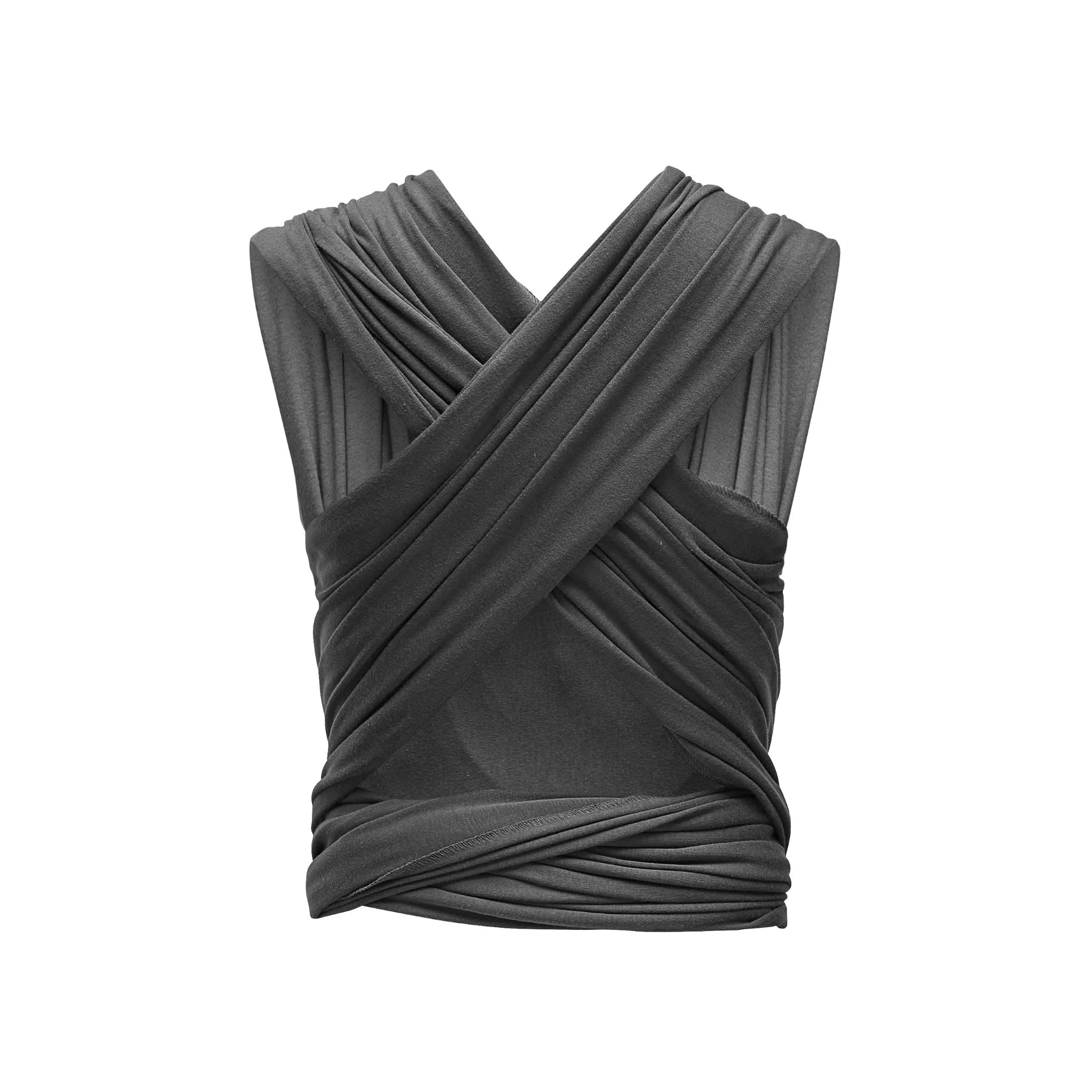 Stretchy Baby Wrap Organic Cotton | Graphite