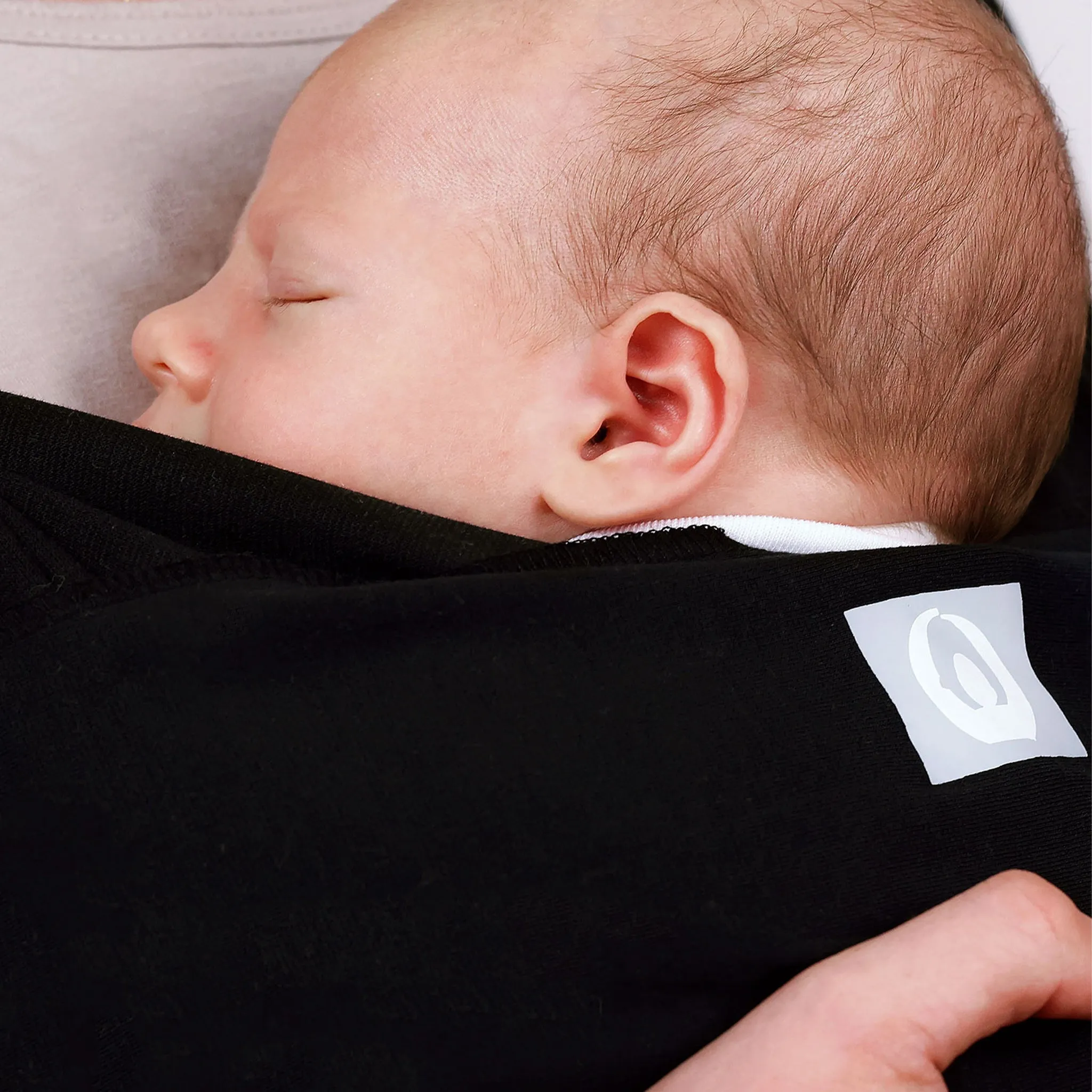 Stretchy Baby Wrap Pure Tencel™ | Ebony