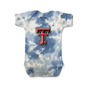 Texas Tech Red Raiders Logo Tie Dye Bodysuit