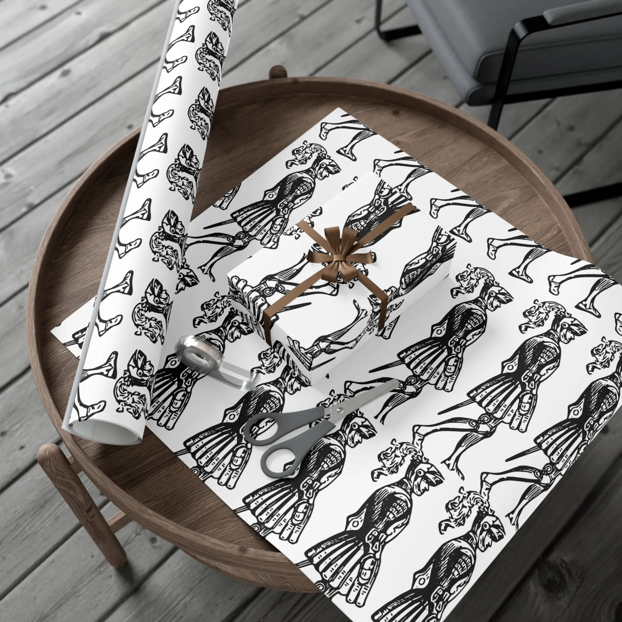 Wrapping Paper: Knight in Shining Honor | Vintage Inspired