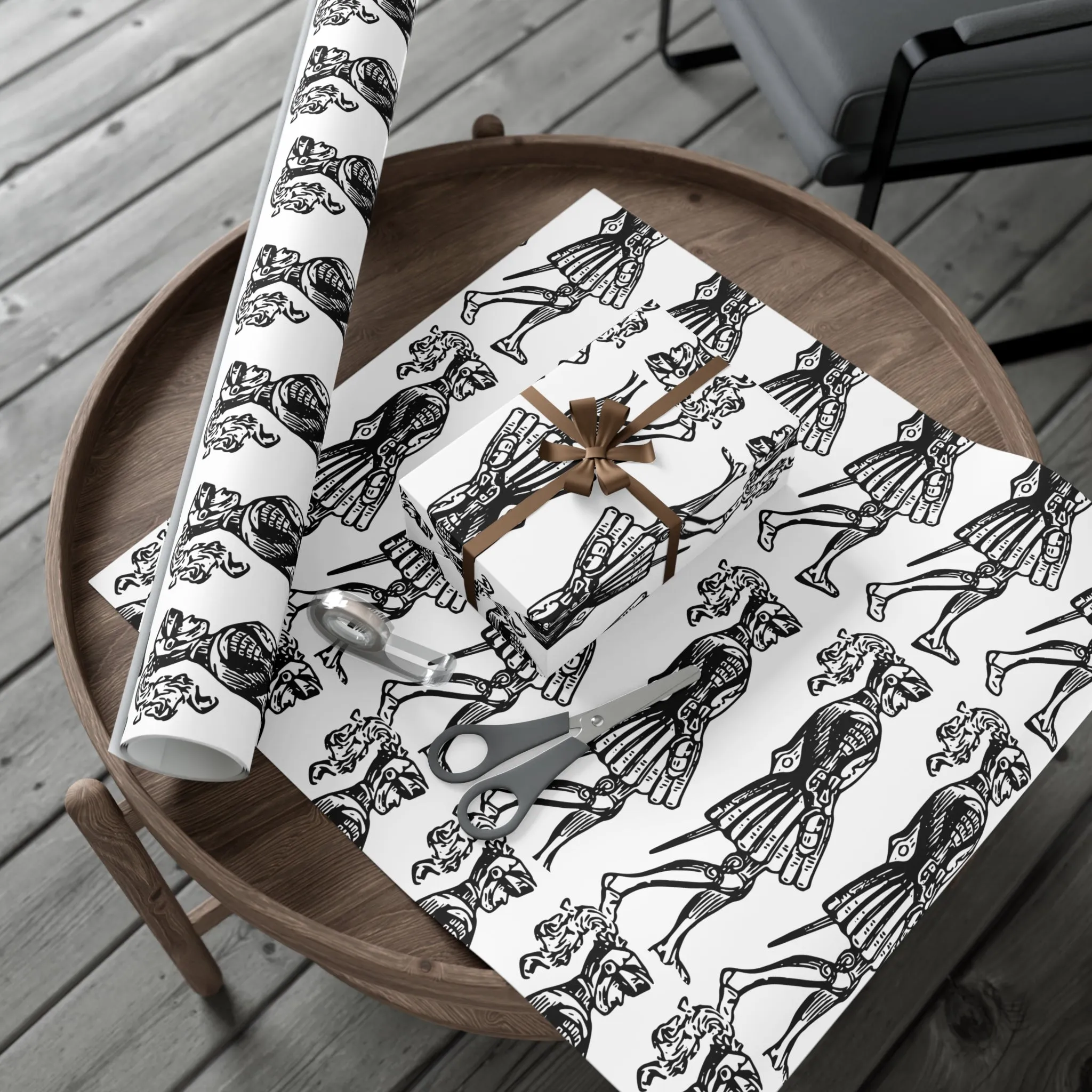 Wrapping Paper: Knight in Shining Honor | Vintage Inspired