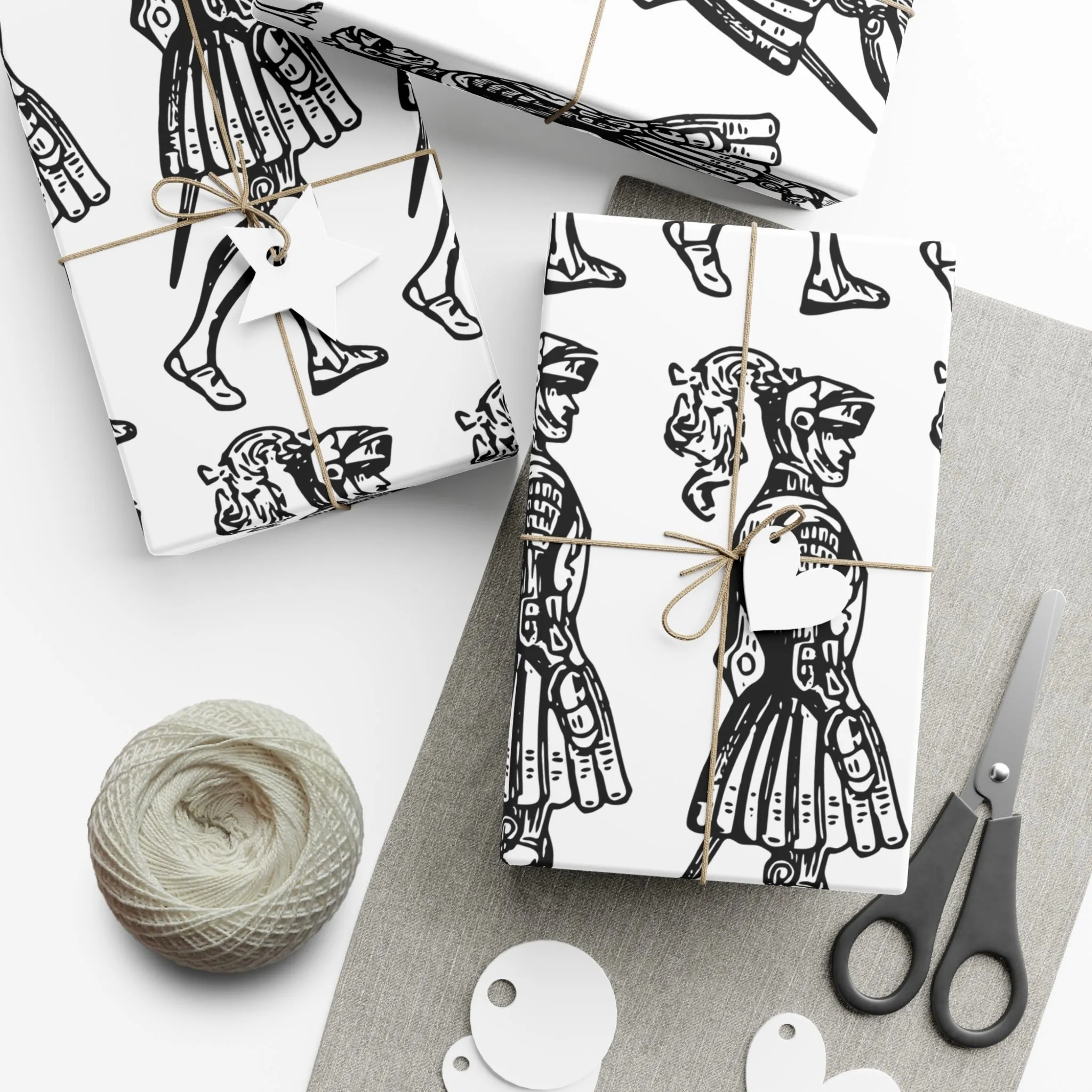 Wrapping Paper: Knight in Shining Honor | Vintage Inspired